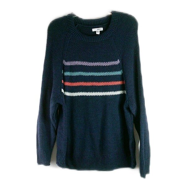 Sonoma - Navy Blue Long Sleeve Crew Neck Sweater - Size PXXL - Picture 1 of 6